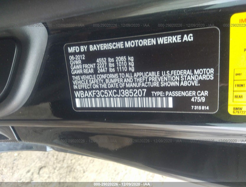 WBAKF3C5XCJ385207