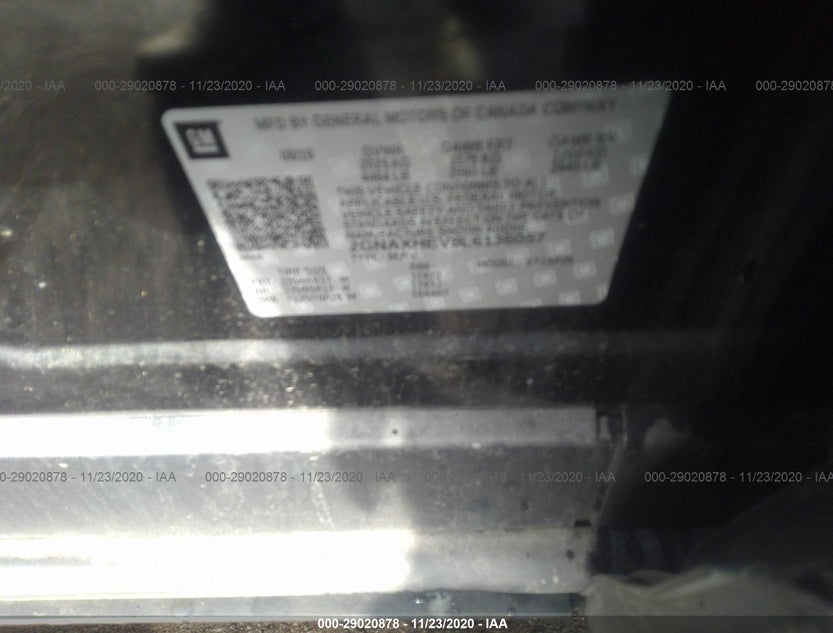 2GNAXHEV8L6136057