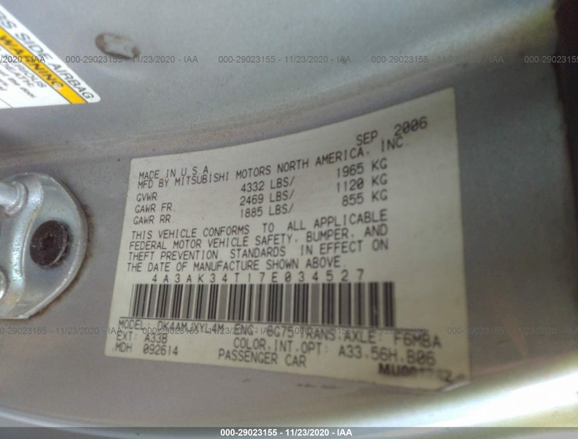 4A3AK34T17E034527