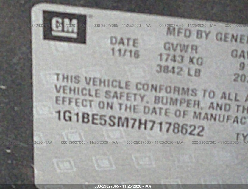 1G1BE5SM7H7178622