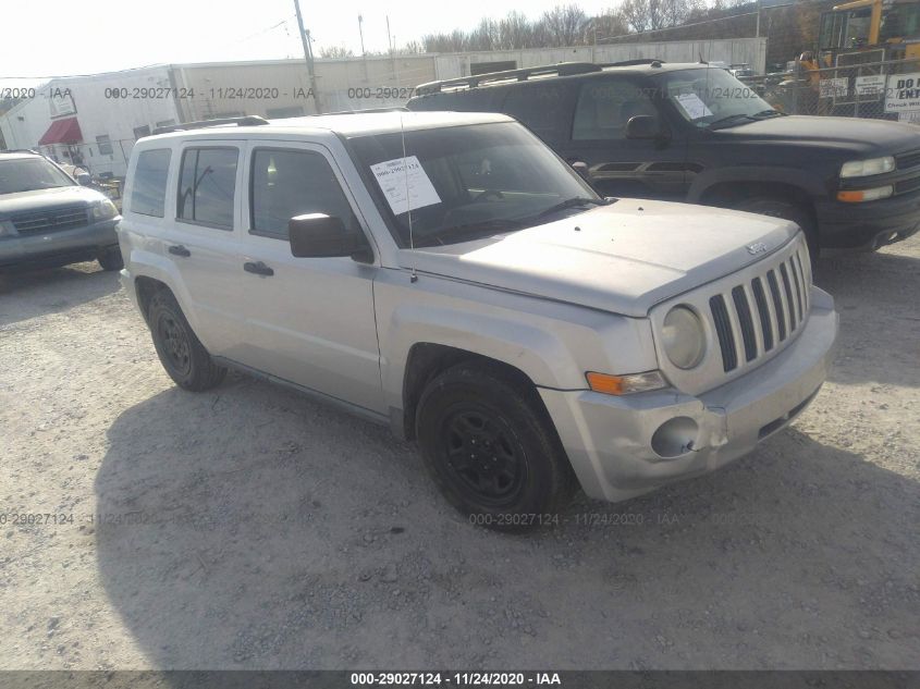 2008 Jeep Patriot Vin 1j8ft28w18d626871 America Motors