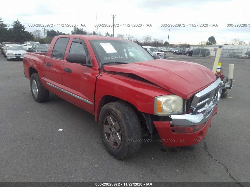 2006 Dodge Dakota Laramie VIN: 1D7HW58N56S589709 Lot: 29028972