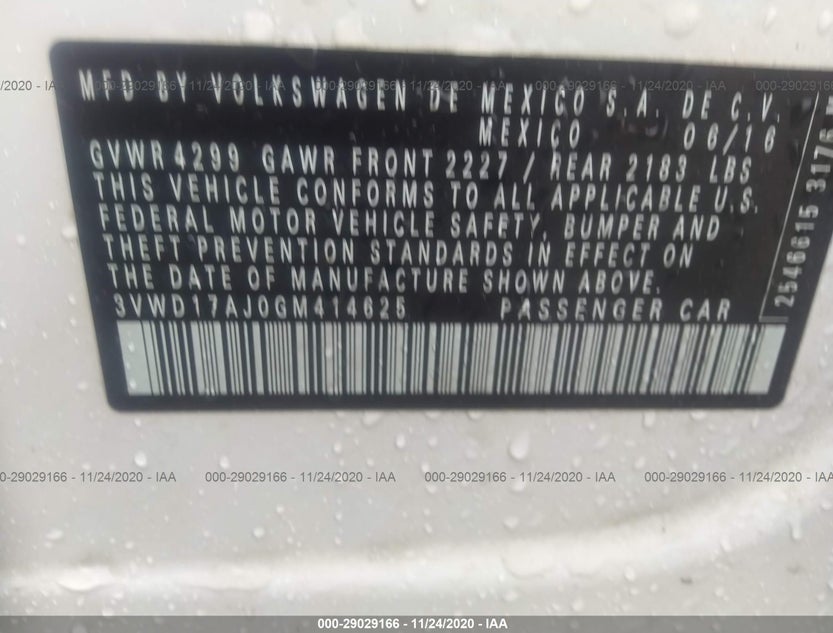 3VWD17AJ0GM414625