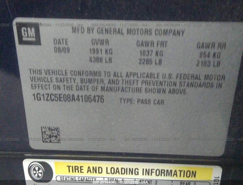 1G1ZC5E08A4106476