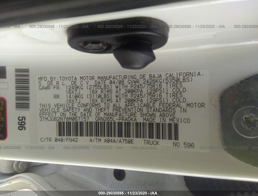 3TMJU62N78M067157