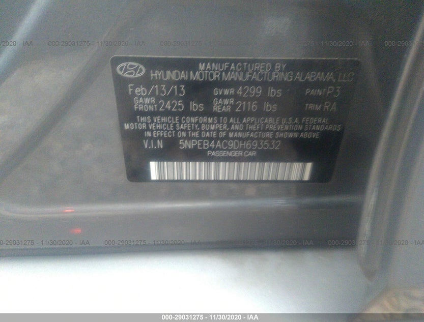 5NPEB4AC9DH693532