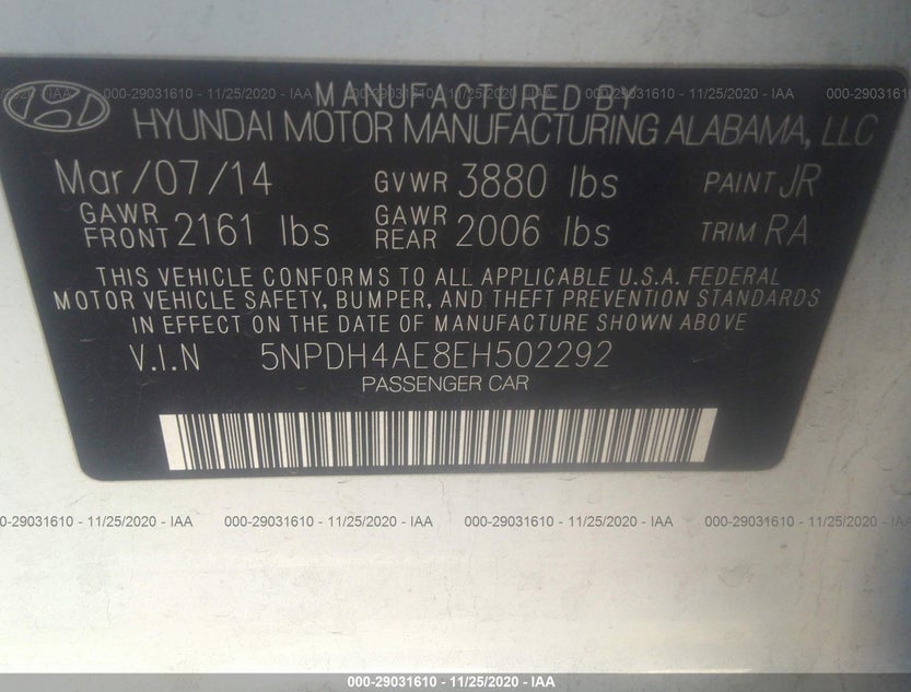 5NPDH4AE8EH502292