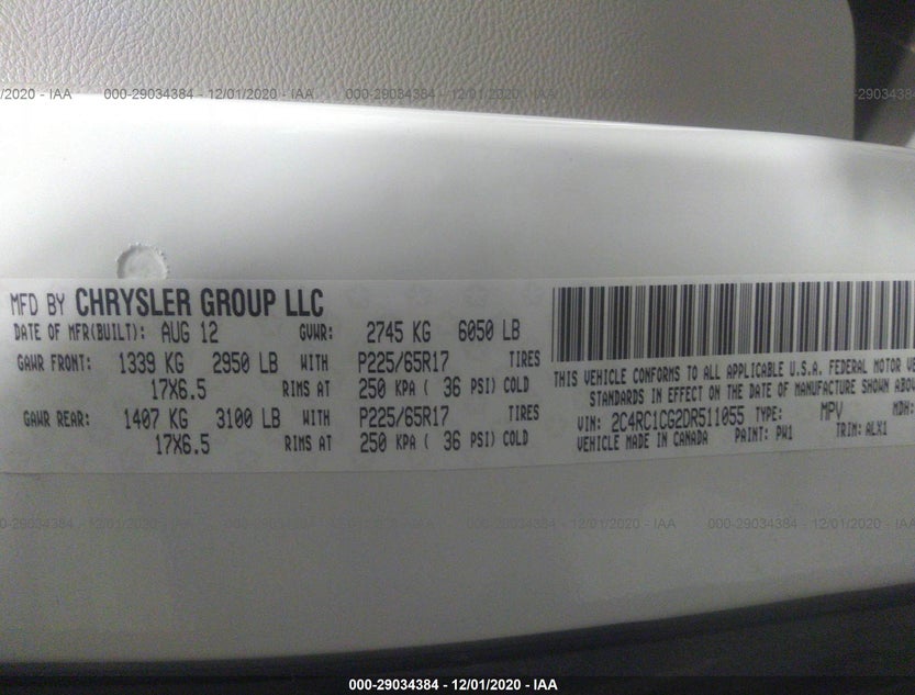 2C4RC1CG2DR511055