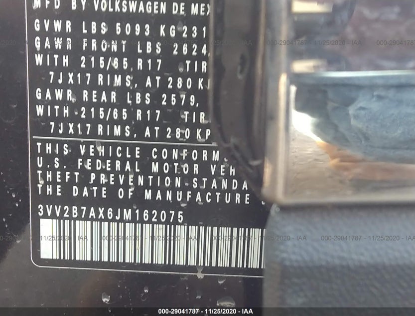 3VV2B7AX6JM162075