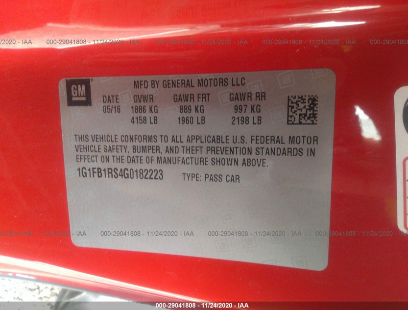1G1FB1RS4G0182223