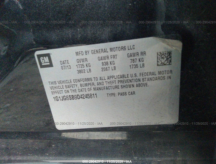 1G1JG6SB9D4245811