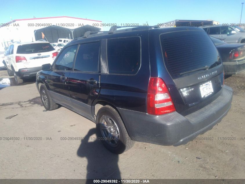 2005 Subaru Forester (Natl) X VIN: JF1SG63685H737615 Lot: 29049392