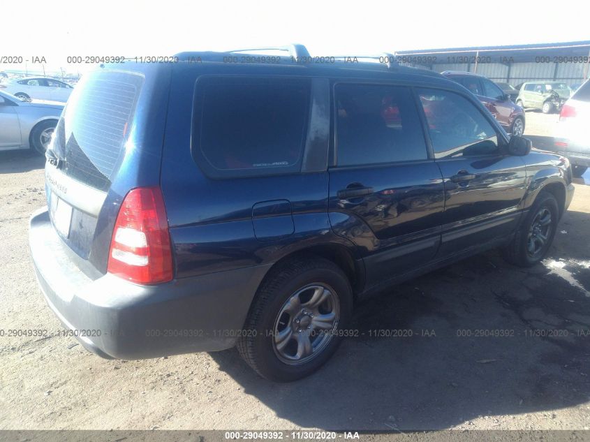 2005 Subaru Forester (Natl) X VIN: JF1SG63685H737615 Lot: 29049392