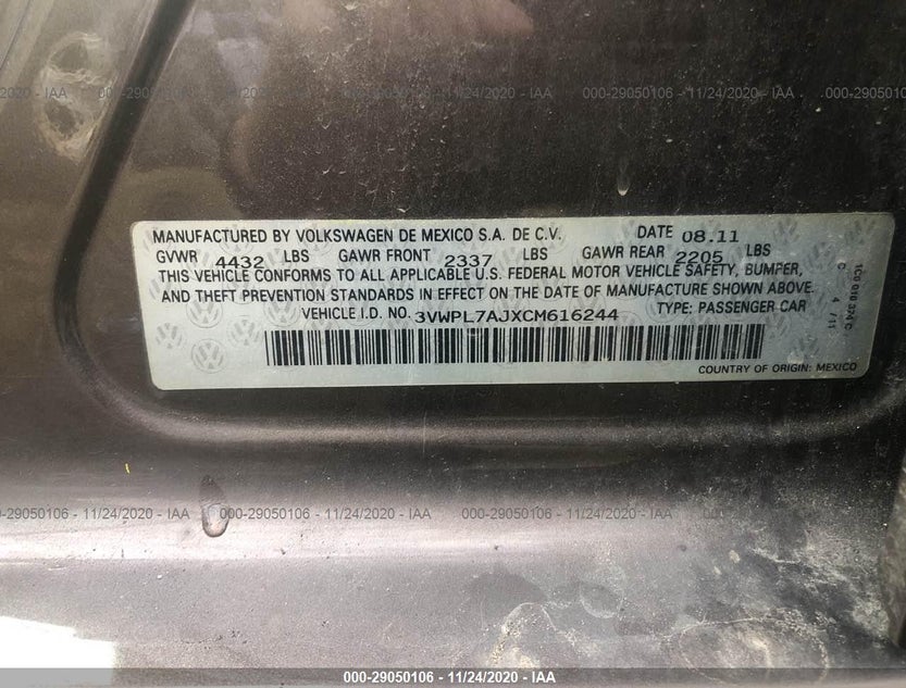 3VWPL7AJXCM616244