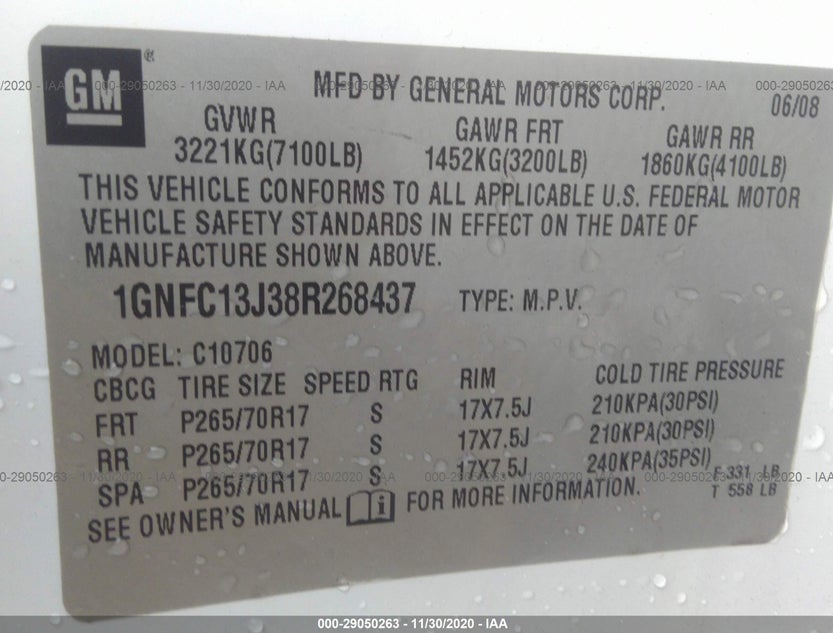 1GNFC13J38R268437