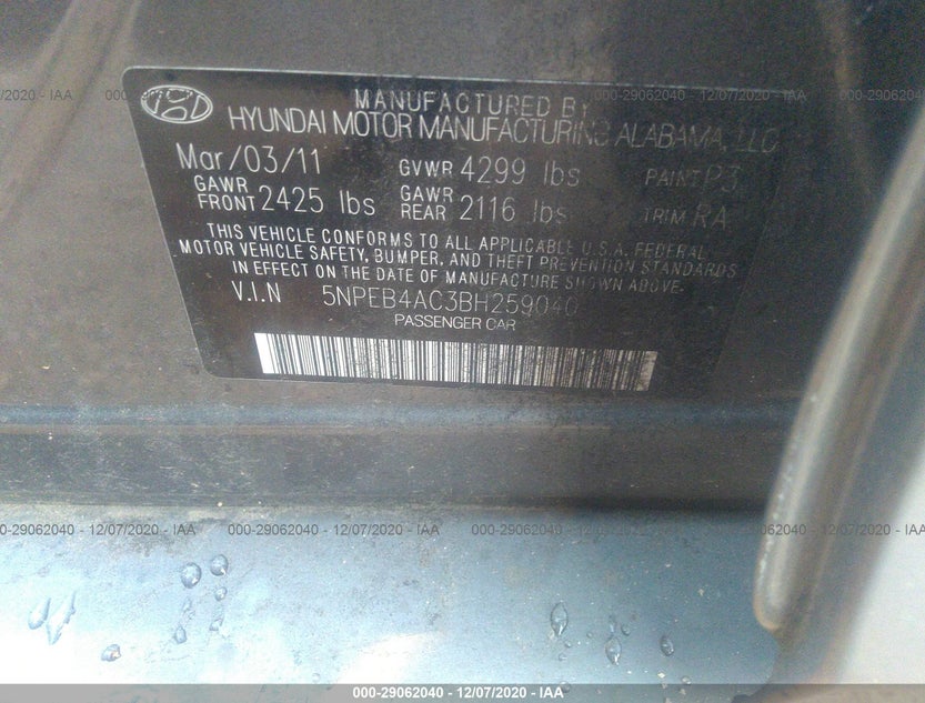 5NPEB4AC3BH259040