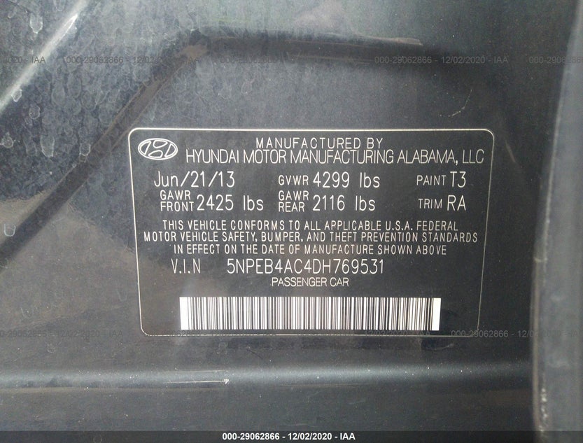 5NPEB4AC4DH769531