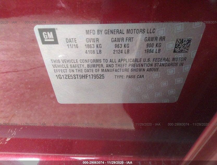 1G1ZE5ST9HF179525