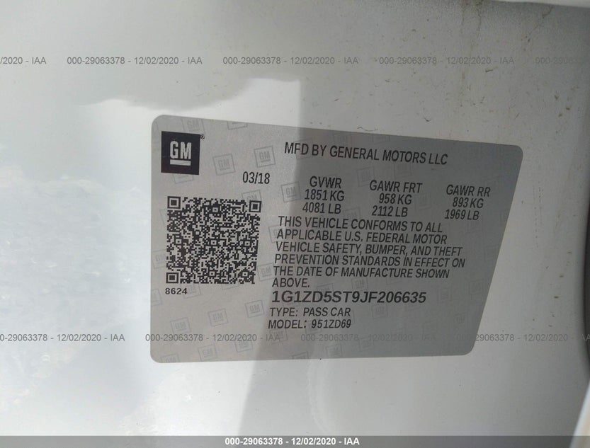 1G1ZD5ST9JF206635