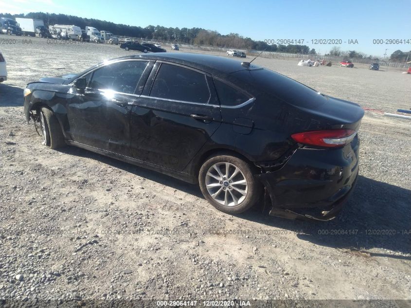 2017 Ford Fusion Se VIN: 3FA6P0H77HR125134 Lot: 29064147