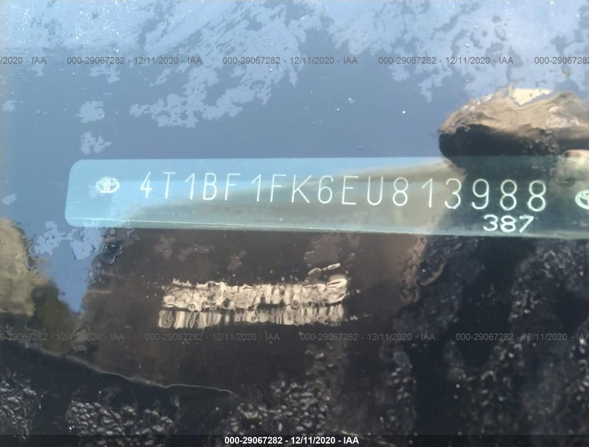 4T1BF1FK6EU813988
