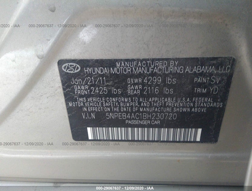 5NPEB4AC1BH230720