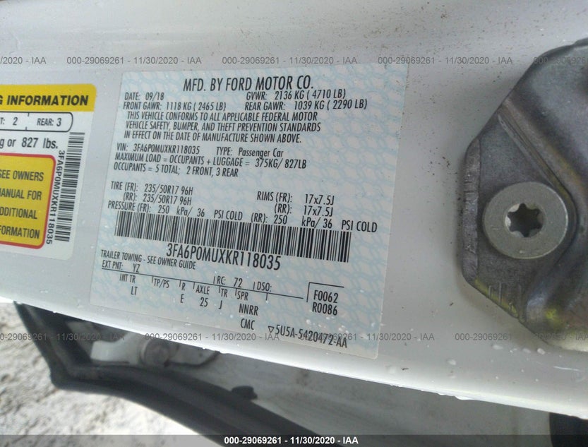 3FA6P0MUXKR118035