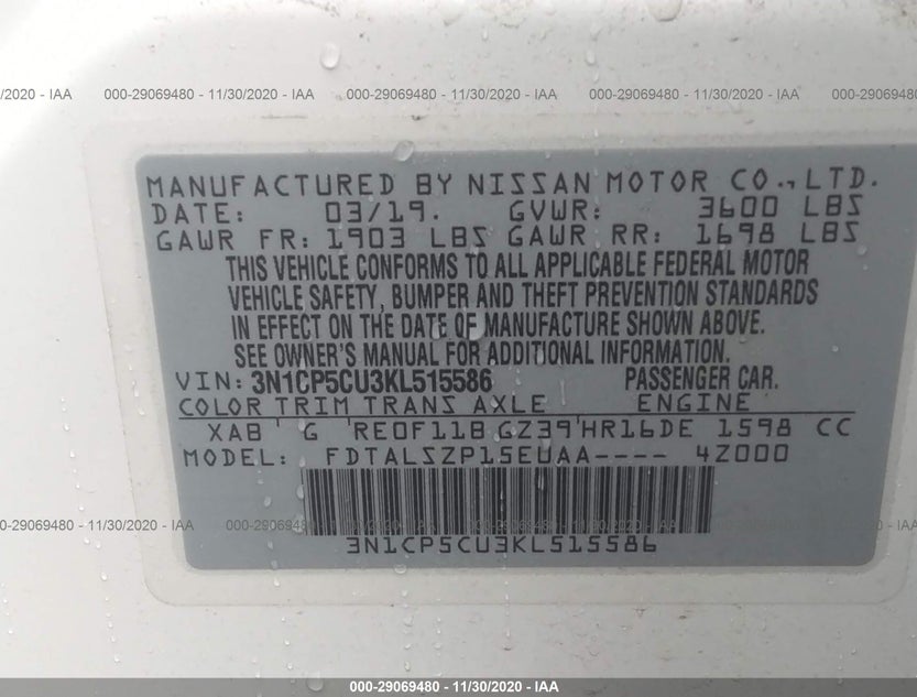 3N1CP5CU3KL515586