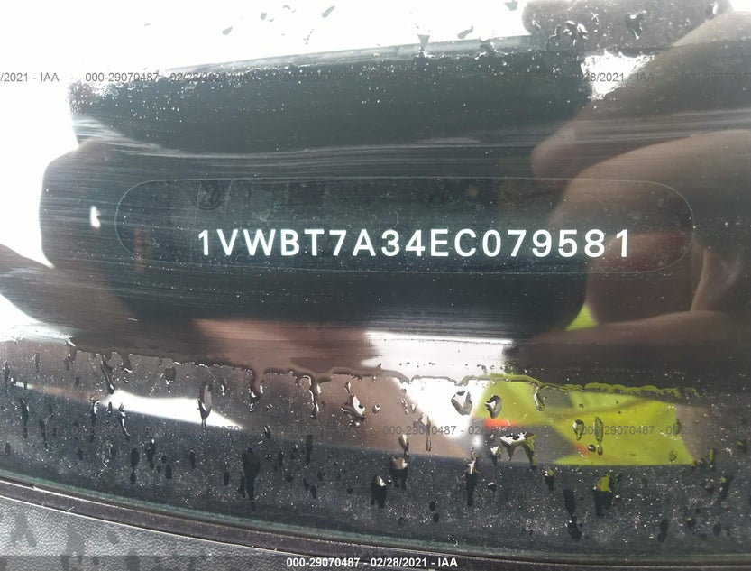 1VWBT7A34EC079581