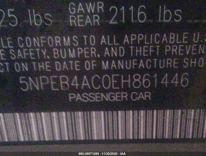 5NPEB4AC0EH861446