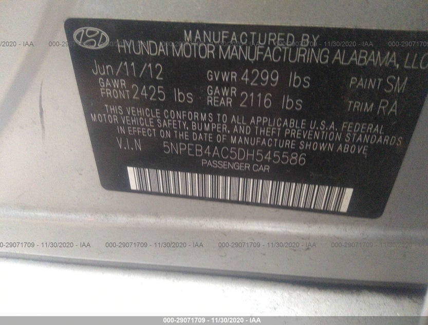 5NPEB4AC5DH545586