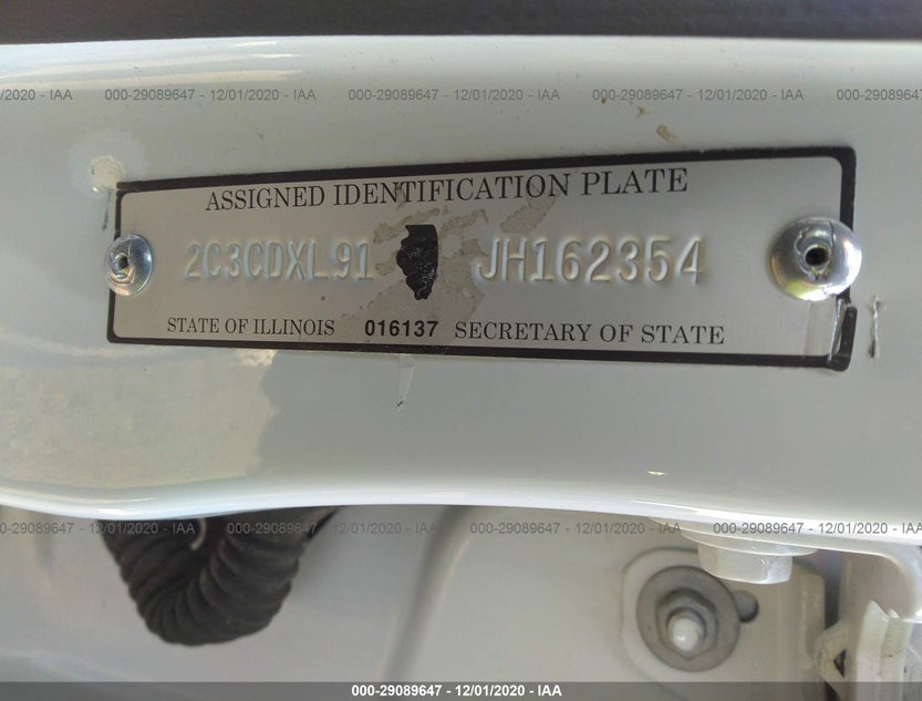 2C3CDXL91JH162354