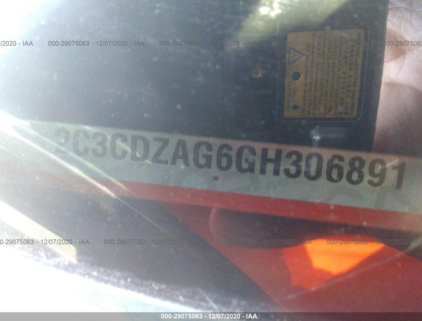 2C3CDZAG6GH306891