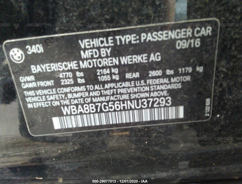WBA8B7G56HNU37293
