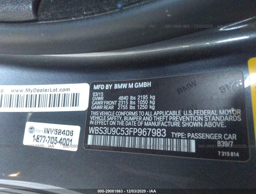 WBS3U9C53FP967983