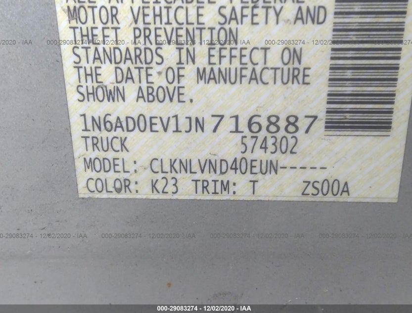1N6AD0EV1JN716887