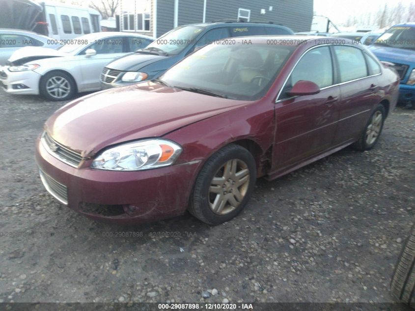 2G1WB5EKXA1182607 2010 Chevrolet Impala Lt