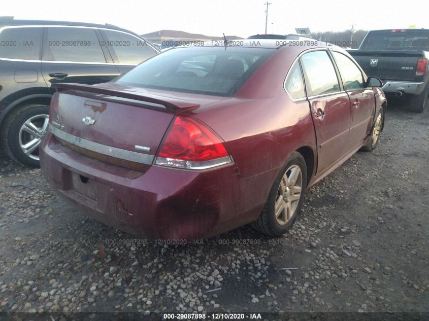 2G1WB5EKXA1182607 2010 Chevrolet Impala Lt