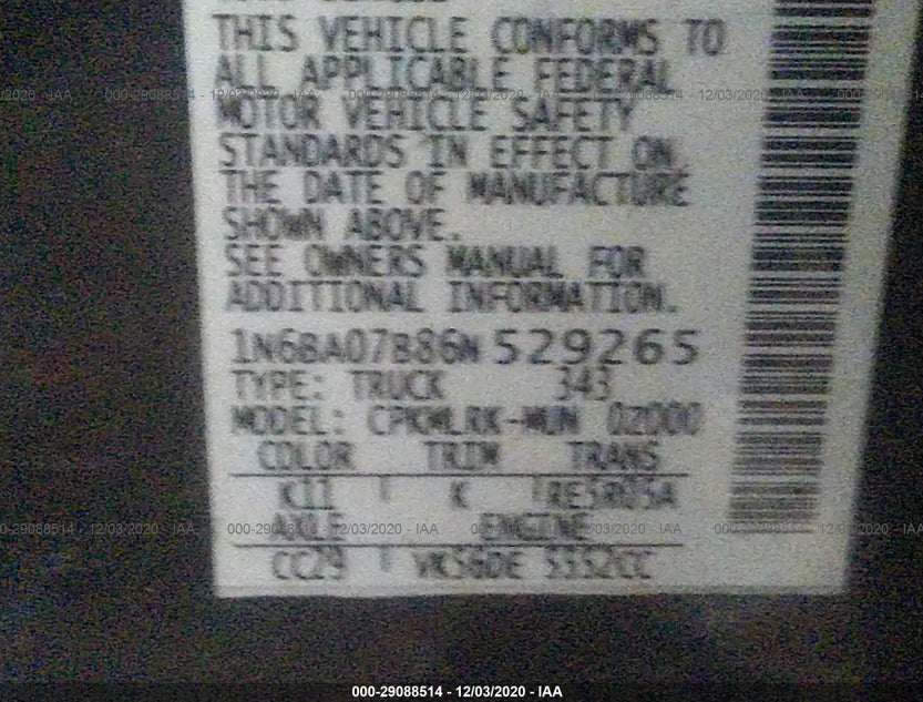 1N6BA07B86N529265