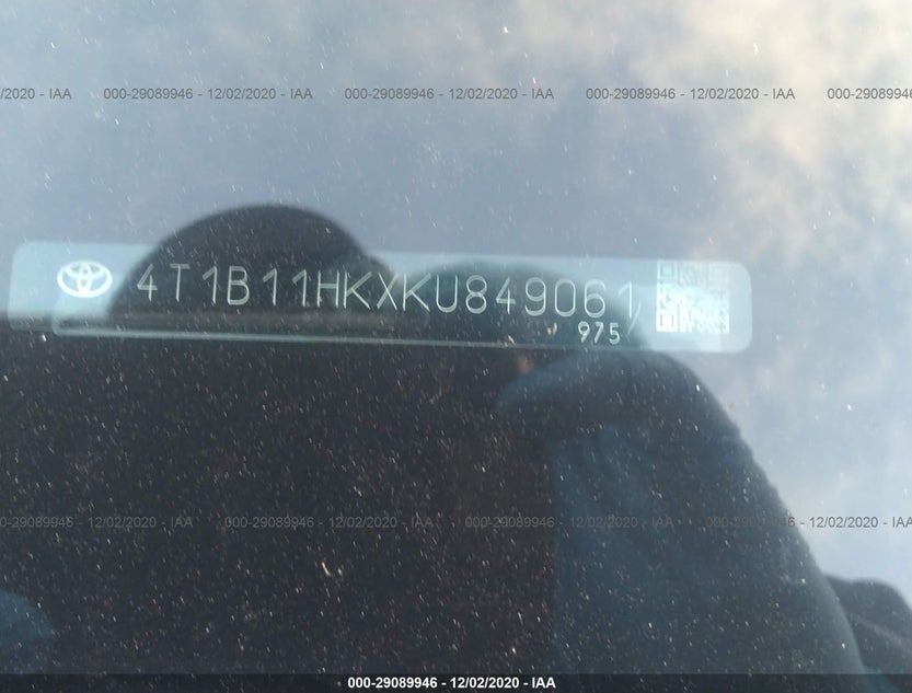 4T1B11HKXKU849061