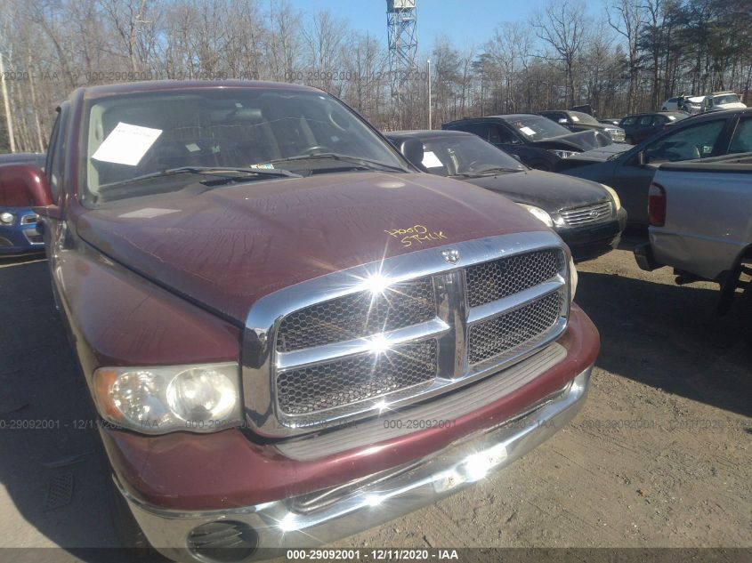 2003 Dodge Ram 1500 St/Slt/Laramie VIN: 1D7HA18N13S270018 Lot: 29092001