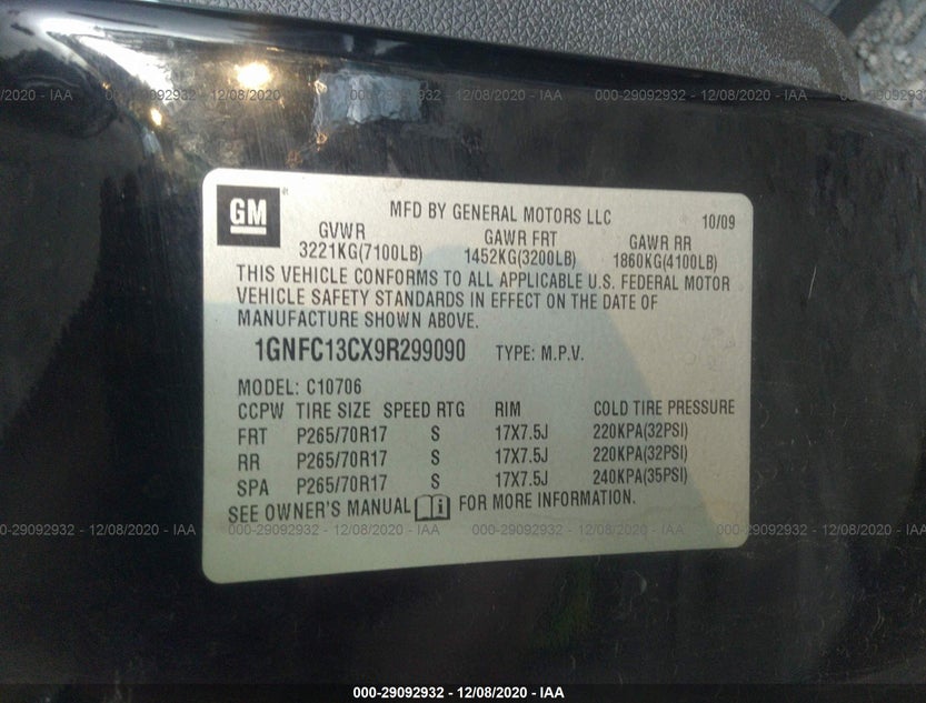 1GNFC13CX9R299090