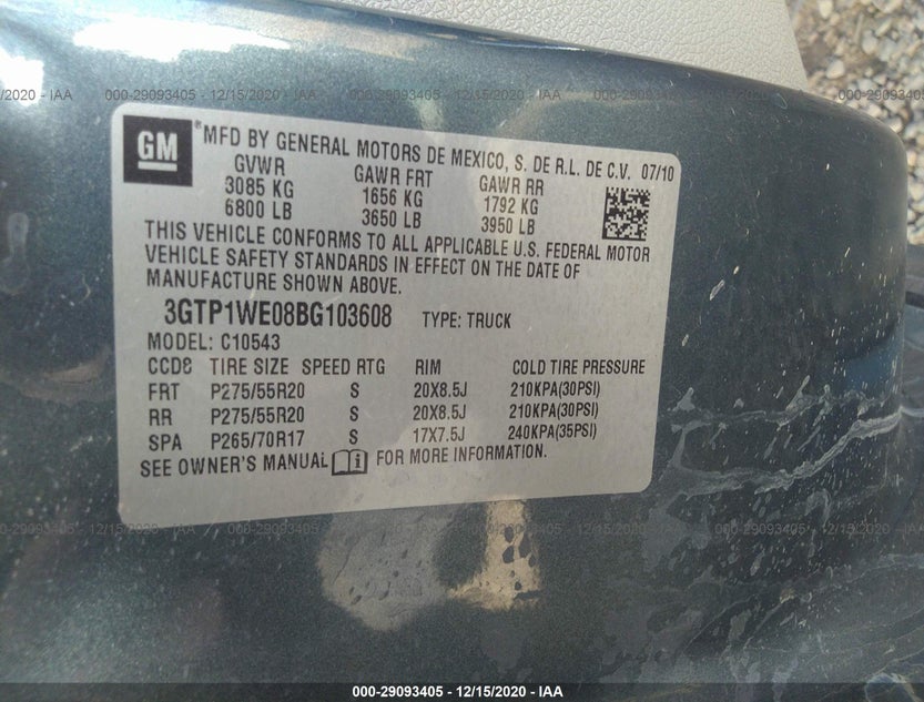 3GTP1WE08BG103608