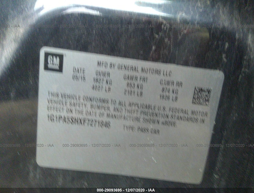 1G1PA5SHXF7271846