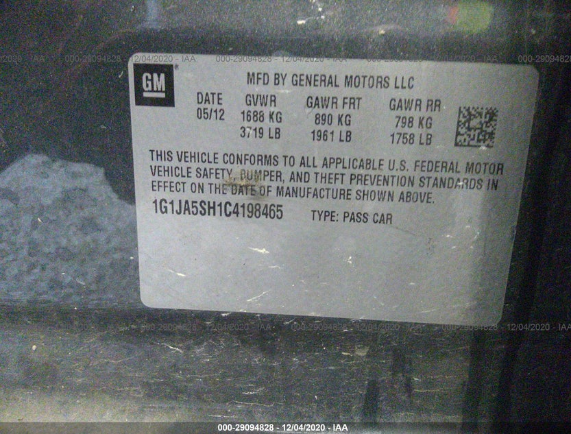 1G1JA5SH1C4198465