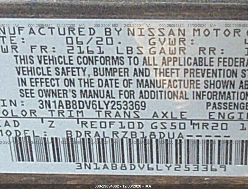 3N1AB8DV6LY253369