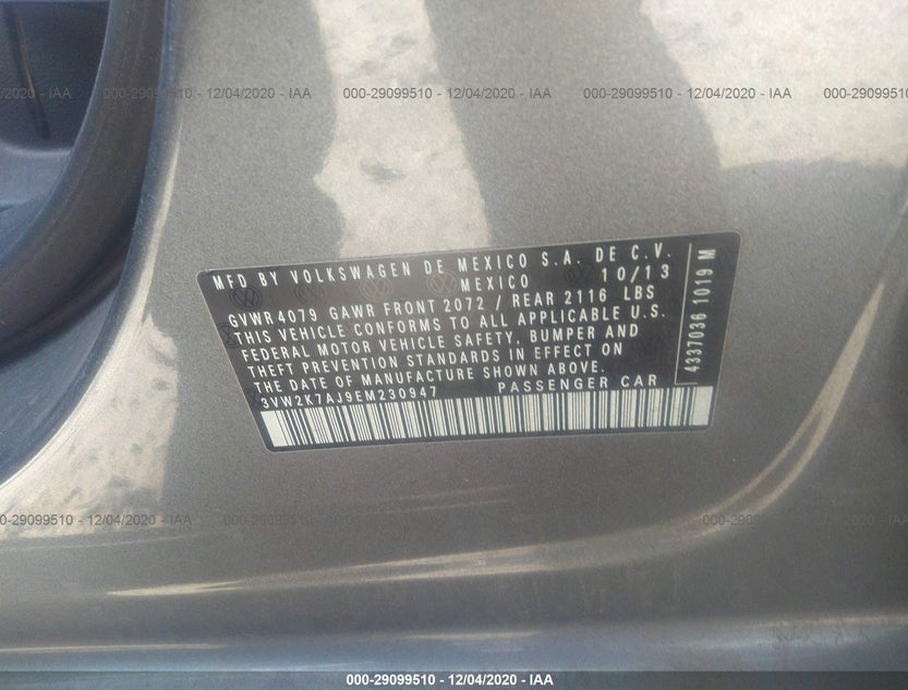 3VW2K7AJ9EM230947