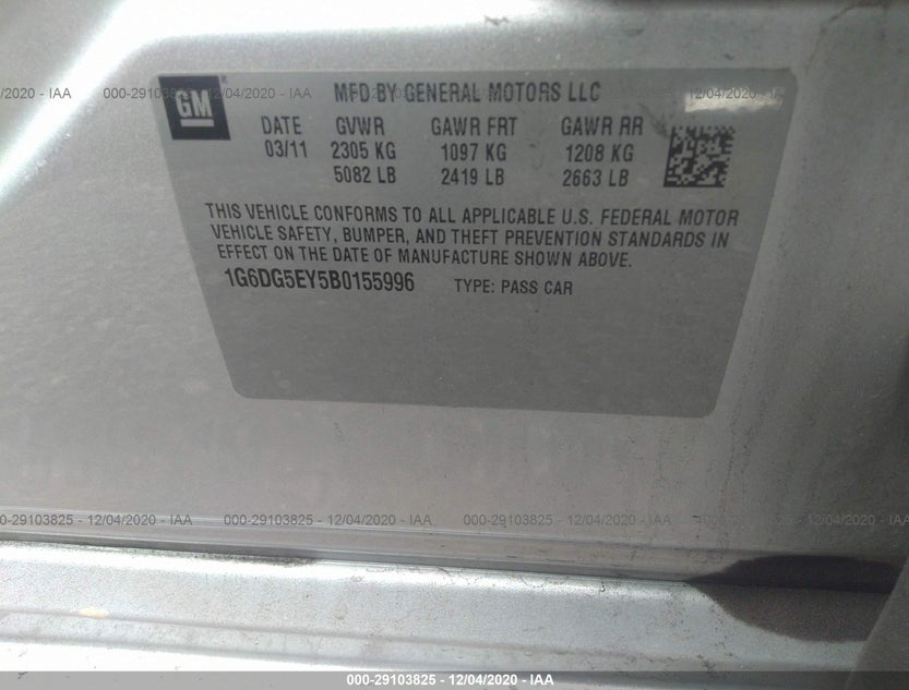1G6DG5EY5B0155996