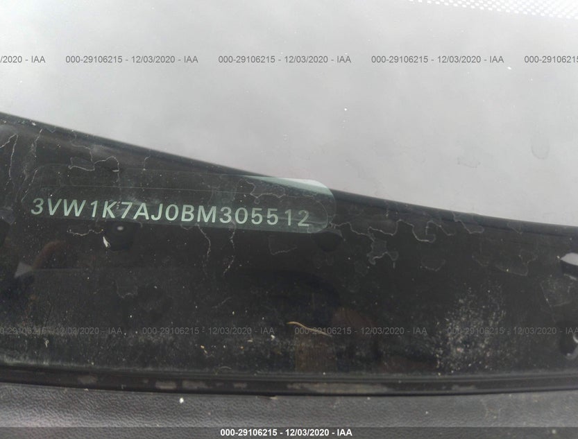 3VW1K7AJ0BM305512