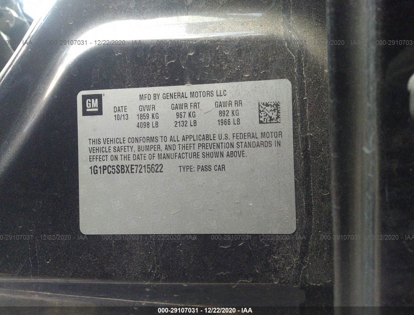 1G1PC5SBXE7215622
